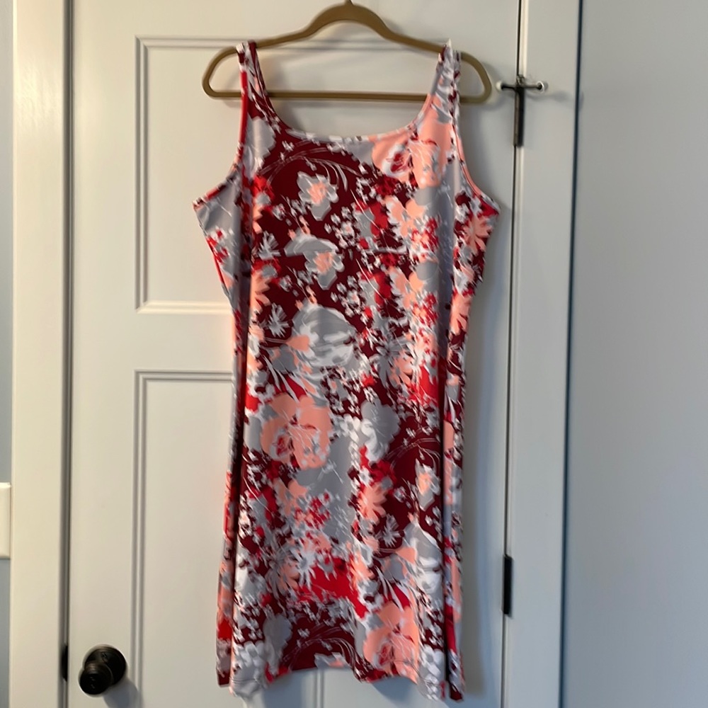 Columbia floral tank dress XXL